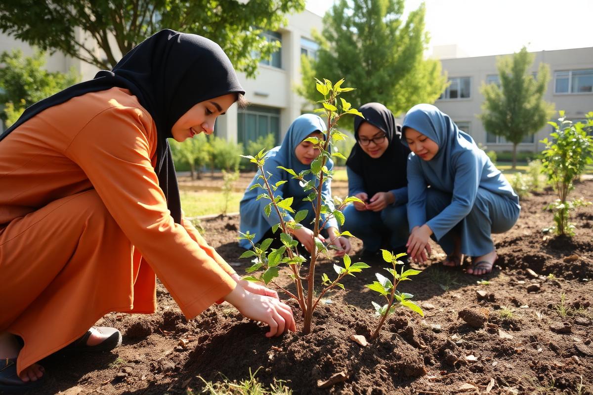 Kegiatan program Bahasa Arab & Inggris